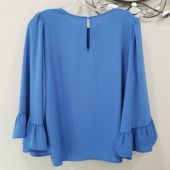 ZARA Ruffled Blouse 3 - Picture 4 of 6